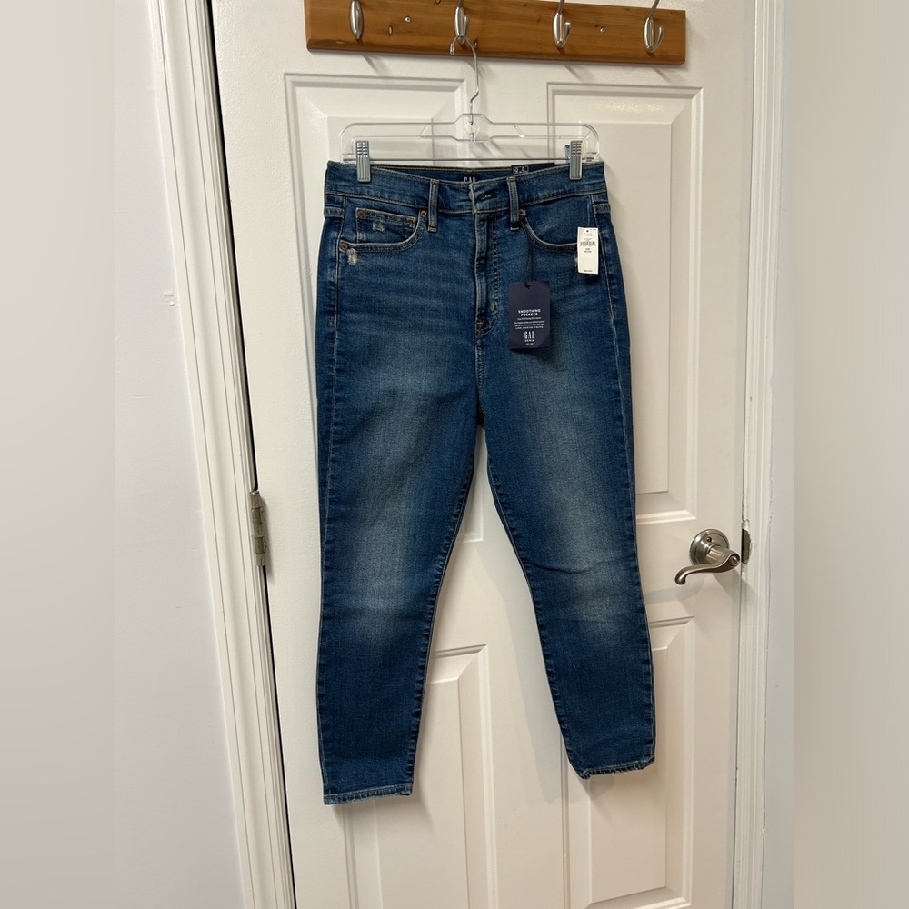 GAP SKY HIGH TRUE ANKLE SKINNY JEANS NWT
